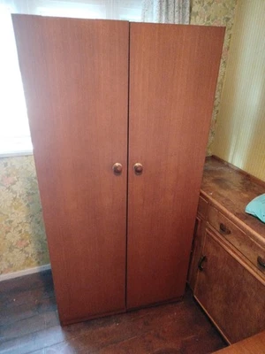 Vintage Avalon Teak Wardrobe – Mid Century Modern Style - Image 1 of 4