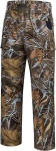 BASSDASH Invis Men’s Stretch Camo Hunting Fishing Pant, Autumn Forest, 40W x 32L - Picture 1 of 5