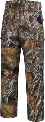 BASSDASH Invis Men’s Stretch Camo Hunting Fishing Pant, Autumn Forest, 32W x 32L - Image 1 of 4
