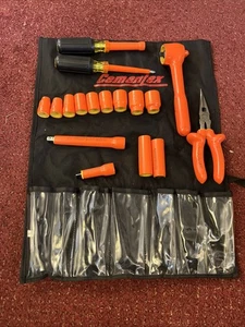 CEMENTEX USA ISOLIERTER 3/8" RATSCHENSATZ 1000V SAE Satz Exc Steckzange Nuss 🔥 - Bild 1 von 12