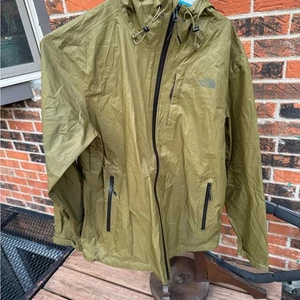 The North Face Large Men's Green Alta Vista Raincoat - Picture 1 of 5