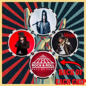 ALICE COOPER - ROCK & ROLL HALL OF FAME - COLLECTABLE COIN SET (3) #2 - Picture 1 of 2