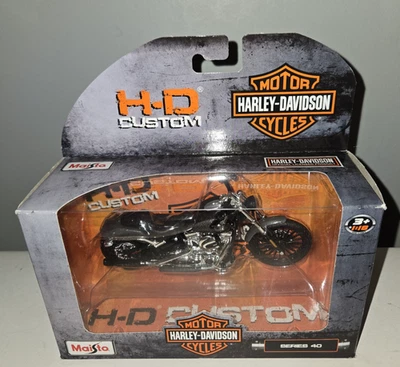 Maisto Harley Davidson Breakout 2016 escala 1/18 motocicleta serie 40 H-D personalizado Foto 1 de 4