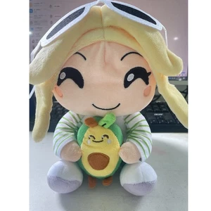 25cm Cartoon Avocado Playz Plush Toys Soft Stuffed Doll Collection Fan Gifts - Picture 1 of 3
