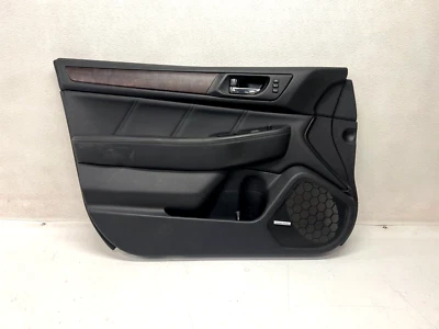 15-19 SUBARU OUTBACK FRONT LEFT DRIVER SIDE INTERIOR DOOR TRIM PANEL OEM LOT3505 - Imagem 1 de 4