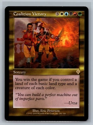 Magic The Gathering Invasion Coalition Victory #241/350 MTG TCG CCG - Image 1 of 2
