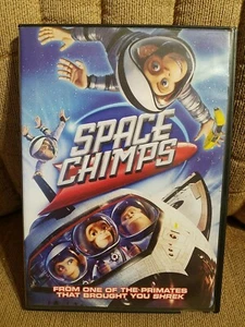 SPACE CHIMPS MOVIE DVD RATED G Blockbuster Case Kids Animated FREE SHIPPING - Imagen 1 de 3