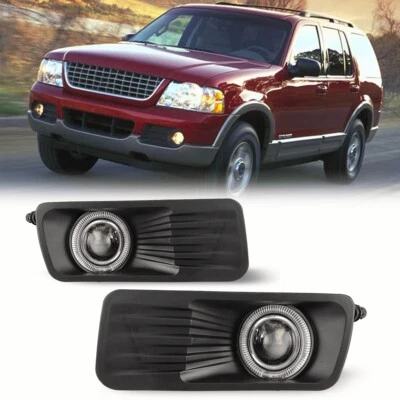 Fog Lights For 2006-2010 Ford Explorer 07-10 Explorer Sport Trac Projector Lamp - Image 1 of 4