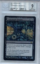 MTG Underworld Dreams BGS 9.0 Mint 10th Edition Foil Magic Card Amricons 1947