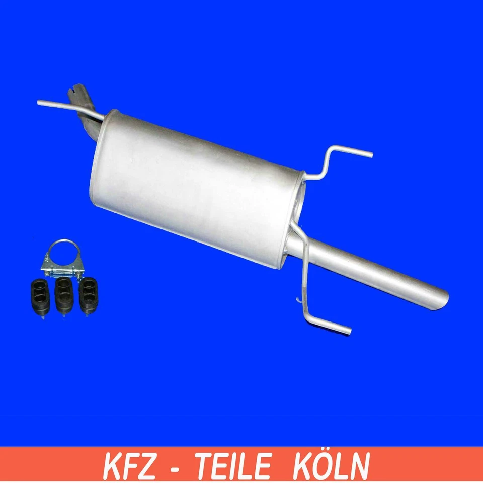 OPEL VECTRA B 1.6 1.7 TD Silenciador Final - Imagen 1 de 1