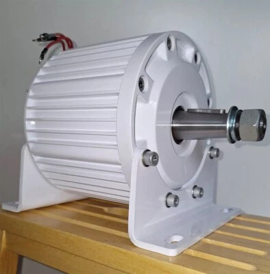 3000W 24V 48V 220V Permanentmagnet Generator 500rpm 3Phasen Synchrongenerator - Bild 1 von 4