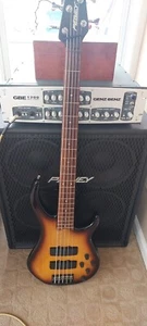 Peavey GV USA-Made 5 String Active Bass Guitar Jazz - Picture 1 of 22