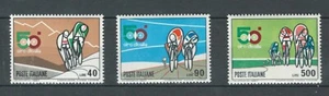 ITALY EUROPE CYCLISTES SPORTING  MNH SET  STAMPS LOT (ITALIA 646) - Picture 1 of 1