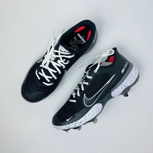Alpha Huarache Elite 3 Low 'Black White' CK0746-010 Cleat - Picture 1 of 7