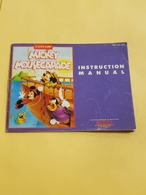 mickey mousecapade nes Manual