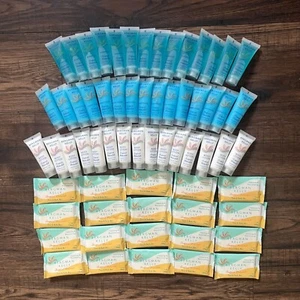 Lot of 64 Bergman Kelly Travel Size Bar Soap, Shampoo, Conditioner, Lotion NIP - Picture 1 of 5