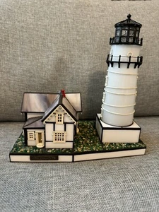 Forma Vitrum Coastal Heritage Cape Elizabeth Maine Stained Glass Limited Edition - Picture 1 of 14