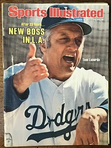Sports Illustrated March 14 1977 Tom Lasorda Los Angeles Dodgers Loose Cover! - Picture 1 of 6