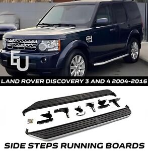 SIDE STEPS RUNNING BOARDS FOR LAND ROVER DISCOVERY 3 AND 4 2004-18 OE STYLE NEW