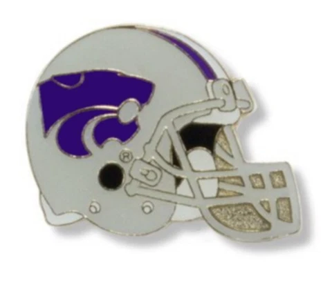 Kansas State Wildcat Pin Kansas State University Pin Football Helmet College Pin Cover