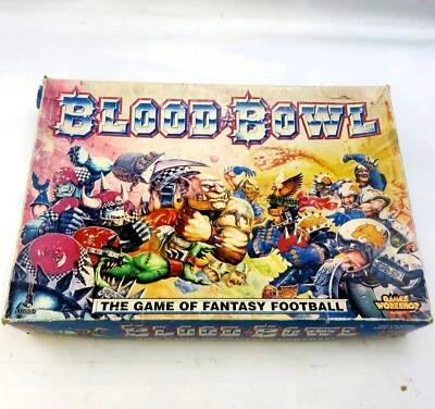 JUEGO DE MESA BLOOD BOWL Abierto Fantasía Fútbol Sin Min Figuras De lo contrario Parece Completo Foto 1 de 4