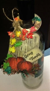 Thanksgiving Bottle Gift Tag - Single/Set of 3 - Picture 1 of 3