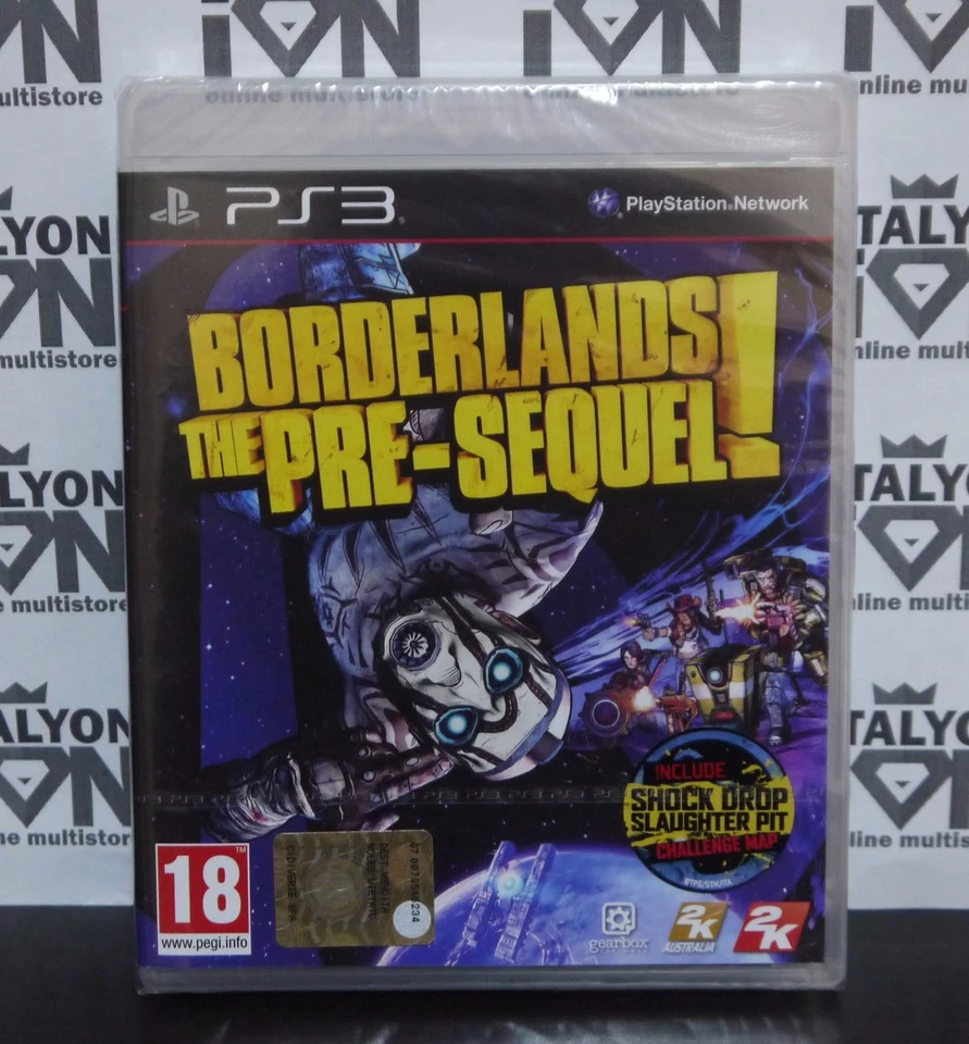Gioco PS3 Borderlands: The Pre-Sequel! + Espansione Mappa in Italiano NUOVO! - Immagine 1 di 1