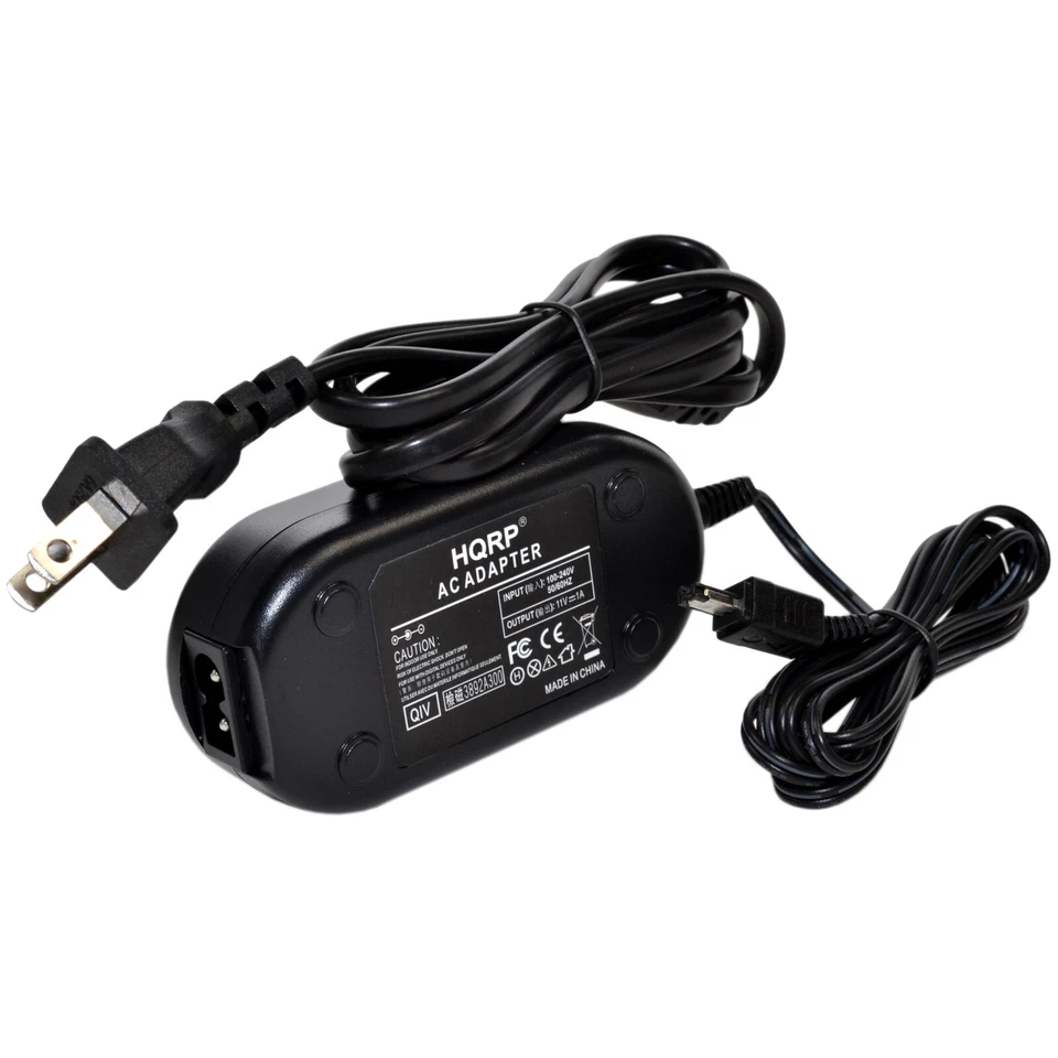 HQRP Replacement AC Power Adapter / Charger for JVC Everio Series Camcorders - Image 1 of 4