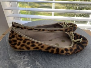 Boden Animal Print Womens Size 38 Ballet Flat Shoes - Picture 1 of 9