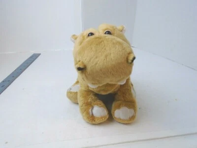 Plush Ganz Webkinz Mud Hippo HM384    (No Code Just Plush) - Image 1 of 4