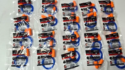 (20双)Radians电阻泡沫32NR有线一次性听力耳塞FP71 — 第 1/4 张图片