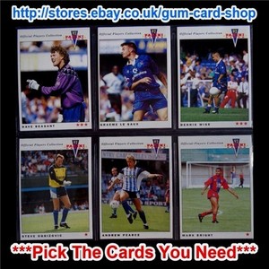 PANINI - OFFICIAL PLAYERS COLLECTION 92 (VG)  ***PICK THE CARDS YOU NEED***