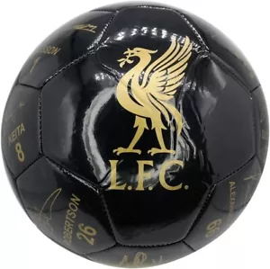 Liverpool Soccer Ball Officially Licensed Size 2 Limited Edition Black - Picture 1 of 7