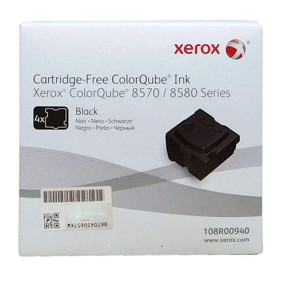 XEROX 108R00940 Black ColorQube 8570 4 pcs - Image 1 of 1