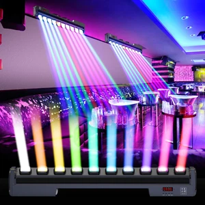 RGBW Motorisierte Wallwasher Moving Head 250W 10 LEDs Bar DMX Lichtleiste - Afbeelding 1 van 16