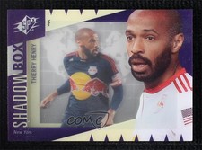2011 Upper Deck World of Sports SPX Shadowbox Thierry Henry #SB-TH