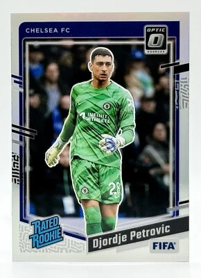 2023-24 Donruss Optic Holo Silver #195 Djordje Petrovic RC Chelsea - Image 1 of 2