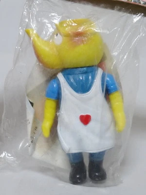 Popy 1970's Ganbare Robocon Robopu Soft Figure Vinyl Vintage Rare Robot Sofubi - Изображение 1 из 4