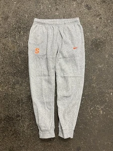Nike Syracuse University Jogger Sweatpants Grey Mens Large Athletic - Picture 1 of 7