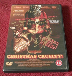 Christmas Cruelty RARE Norwegian import DVD SIGNED Holiday Horror - Imagen 1 de 4