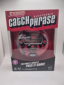 Hasbro Scrabble Electronic Catch Phrase Handheld Electronic Game - Picture 1 of 2