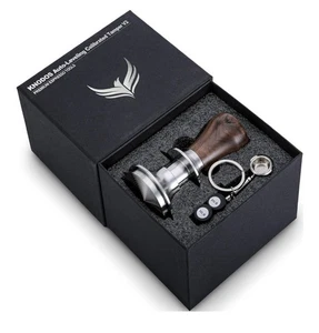 54mm Calibrated Espresso Tamper Tool for Breville Machines Auto-Leveling Walnut - Picture 1 of 4