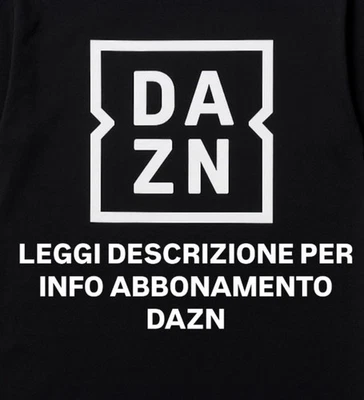 DAZN UFFICIALE 6/12 Mes1 Calcio ita⚽Attivazion3 Immediat@✅⬇️Leggi Descrizion3⬇️ - Immagine 1 di 2