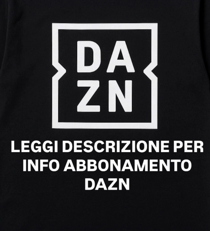 DAZN UFFICIALE 6/12 Mes1 Calcio ita⚽Attivazion3 Immediat@✅⬇️Leggi Descrizion3⬇️ - Immagine 1 di 2