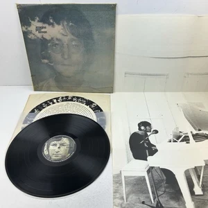 John Lennon Imagine Vinyl LP Record Poster VG+VG 1971 UK 1st Press -1U/-1U Porky - Picture 1 of 24