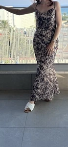 In The Style Animal Print Cowl Neck Maxi Dress – UK 10 - Picture 1 of 7