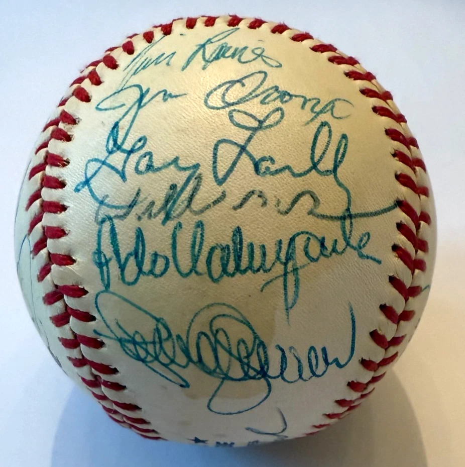 Béisbol firmado por el equipo All-Star de la Liga Nacional 1983 24 firmantes con LOA        Foto 1 de 4