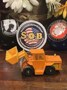 CORGI JUNIORS Shovel Wheel Front Loader 1:64 Orange Diecast USED EX Condition - Picture 1 of 14