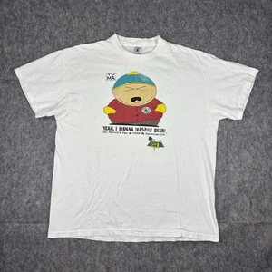 Vintage South Park T-Shirt XL Cartman 90s USA Savannah Ga St Patricks Beer Funny - Picture 1 of 11