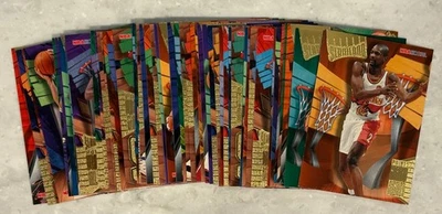 1995-96 NBA Hoops Slamland Complete 50-card Insert Set! Looks MT+! - Image 1 of 2